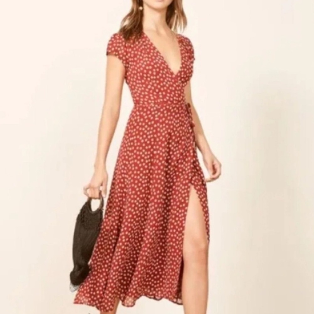 Reformation Wrap Dress